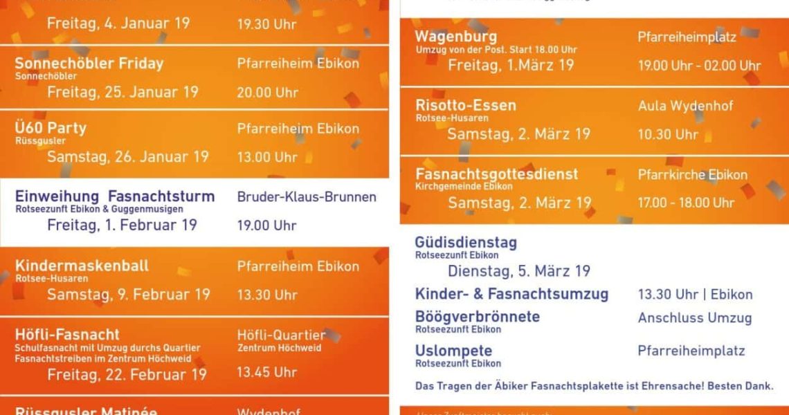 Äbiker Fasnachtsführer